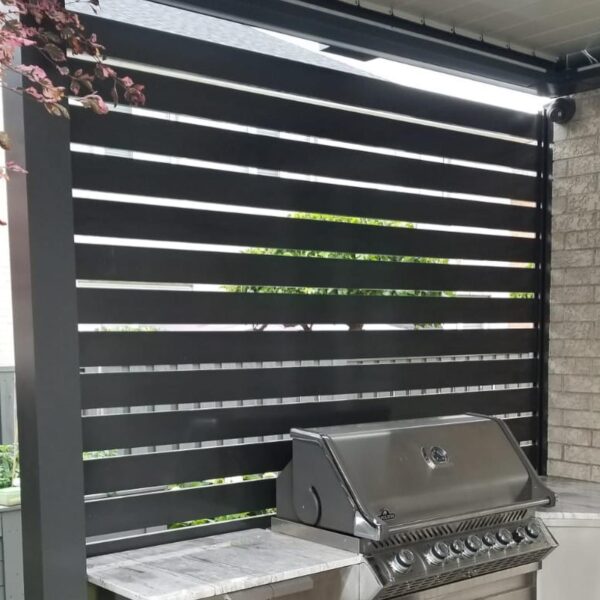 aluminum semi privacy fence colorado