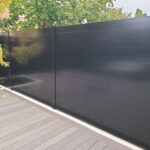 privacy aluminum slat fence