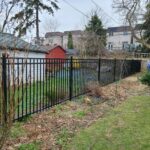 aluminum modern picket fence panels usa