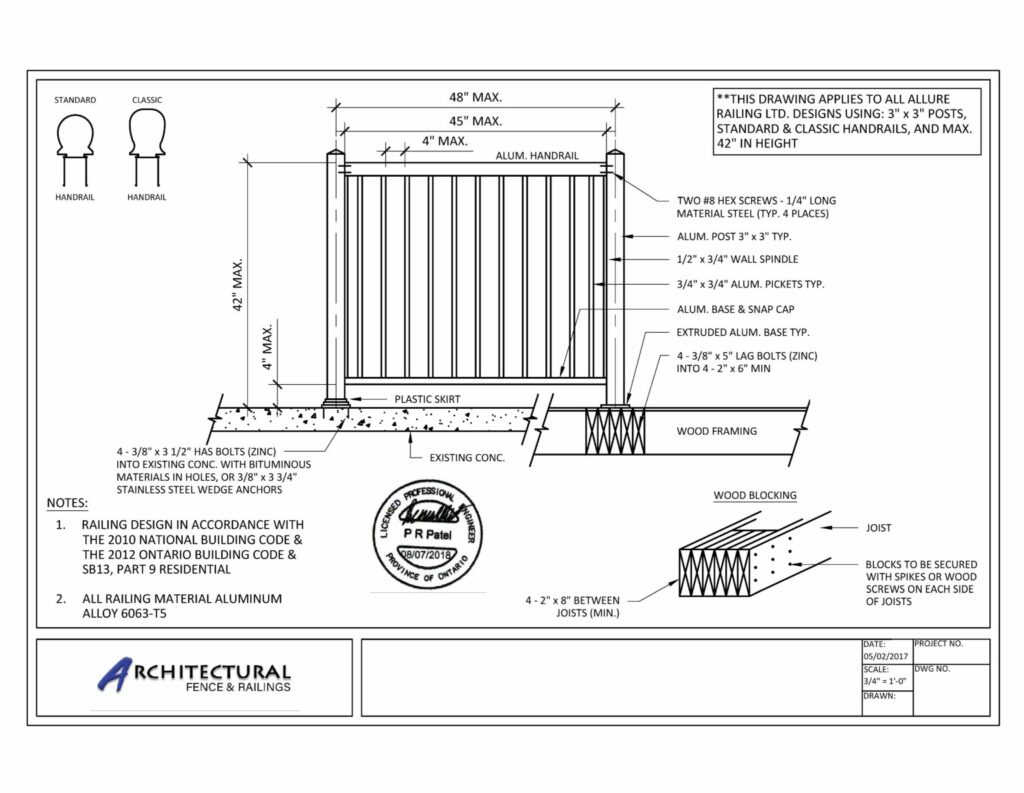 Aluminum Picket Railings Downloads-2p