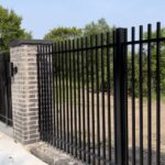 commercial palisade aluminum picket fence new york