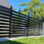 Aluminum Semi Privacy Panel Fence Installed in Los Angeles