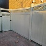 Vinyl Fence and Gate Installed in Houston Texas